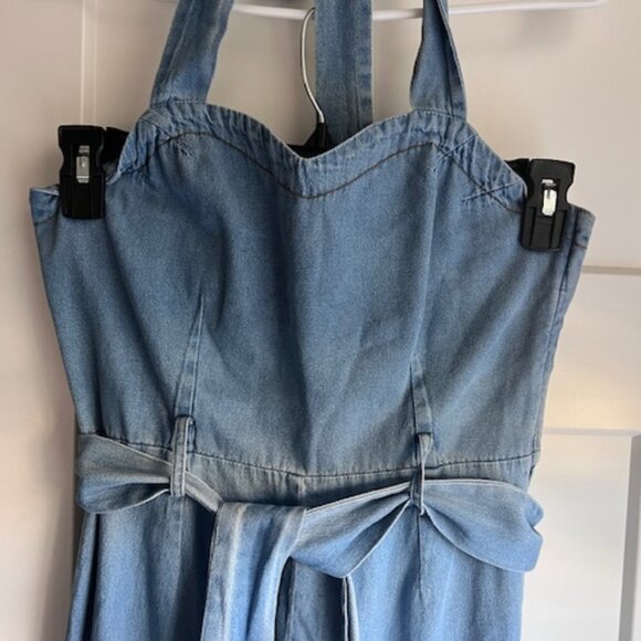 Steve Madden denim jumpsuit size XS - Picture 3 of 4